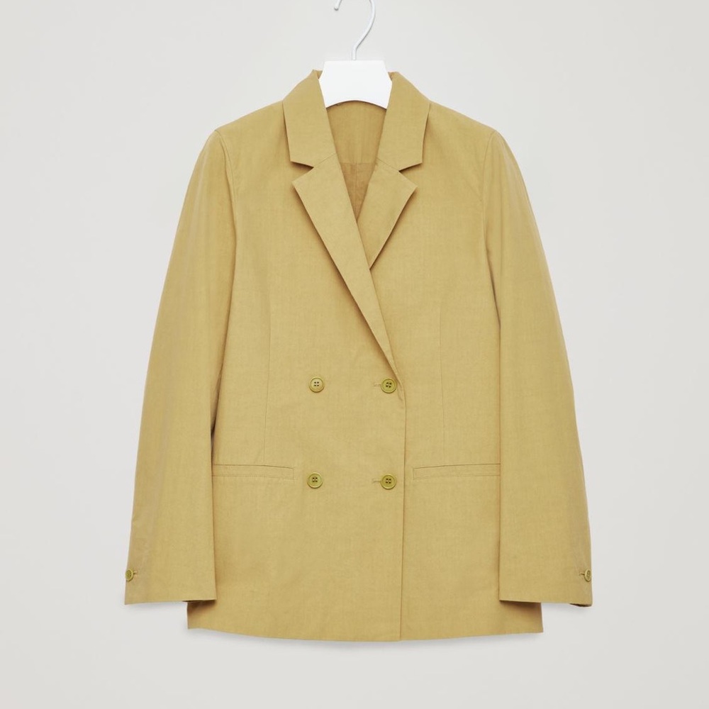 COS Relaxed Double-breasted Blazer